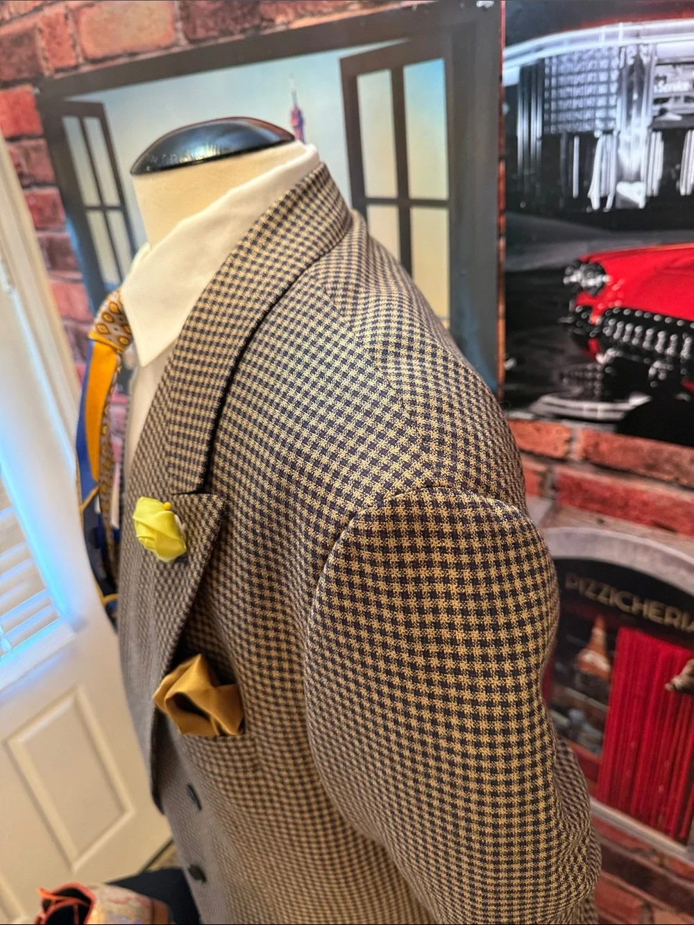 LEVETI Made in Italy Double Breasted Coat
